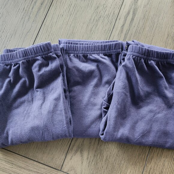 3 Pack Navy Blue Leggings - Medium - Picture 2 of 2
